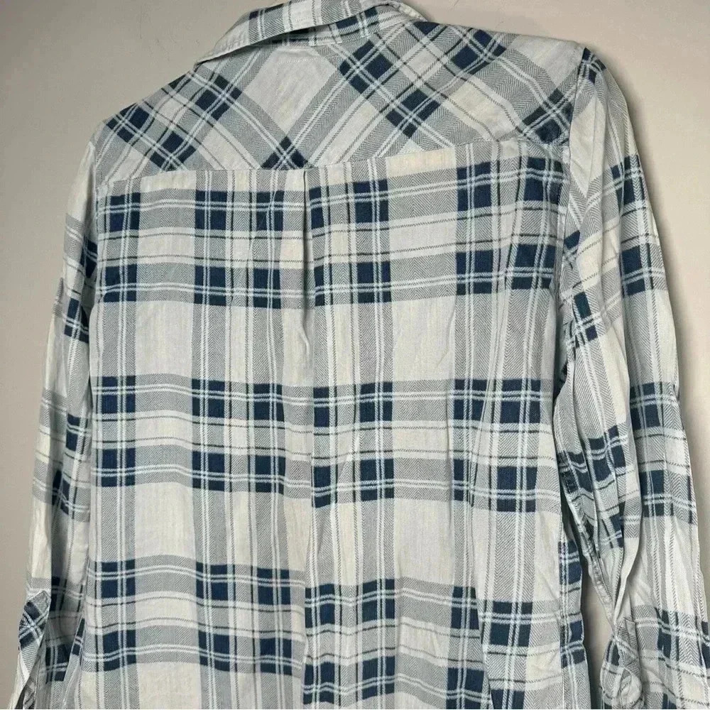 Rails Plaid Flannel Long Sleeve Button Down Shirt… - image 5